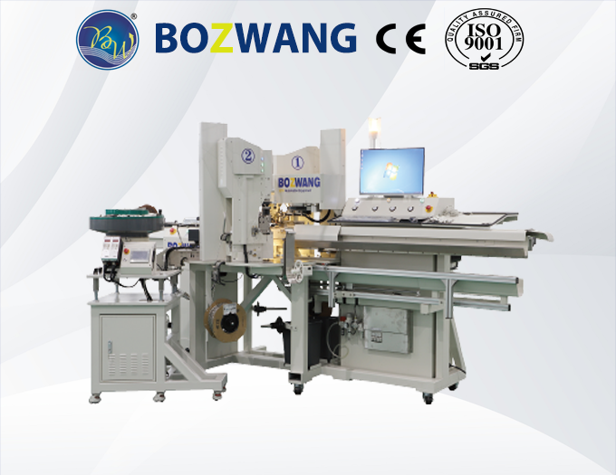 BZW-3.0+CM Automatic high precise double  ends terminal crimping machine with  receptacle housing inserting