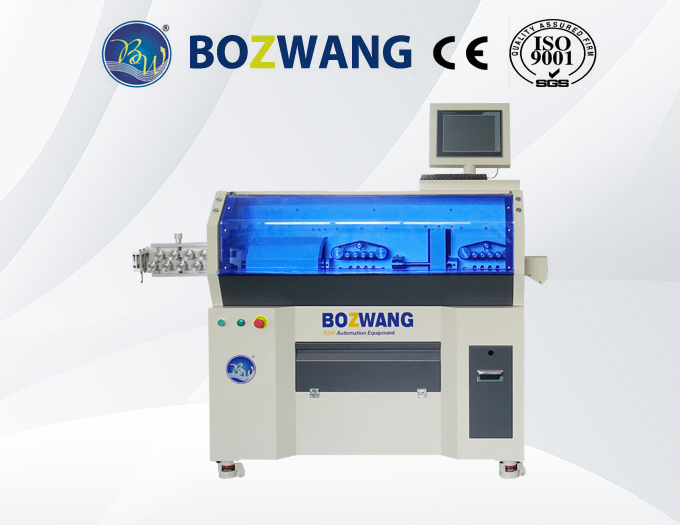 BZW-882DK-120X Computerized cutting and stripping machine for 120 mm² cable with rotary cutter
