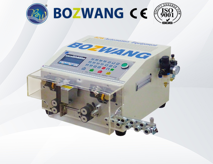 BZW-882DP  Computerized cutting and stripping machine for flat sheathed cable