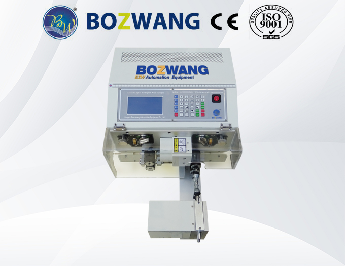 BZW-228+N  Computerized cutting, stripping and twisting machine for double wires