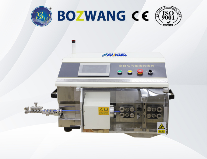 BZW-886+Q1/Q2 Automatic coaxial cable cutting  and stripping machine  (small/large size)