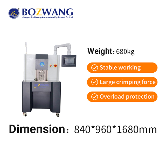 BZW-40TS Servo-krimpmachine met grote terminals